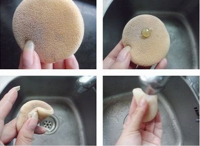 粉撲用什麽清洗 怎樣清洗化妝粉撲教程步驟